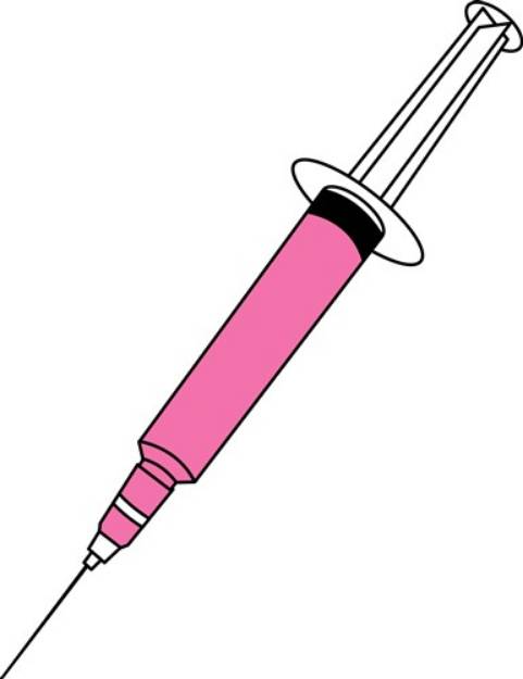 Picture of Syringe SVG File