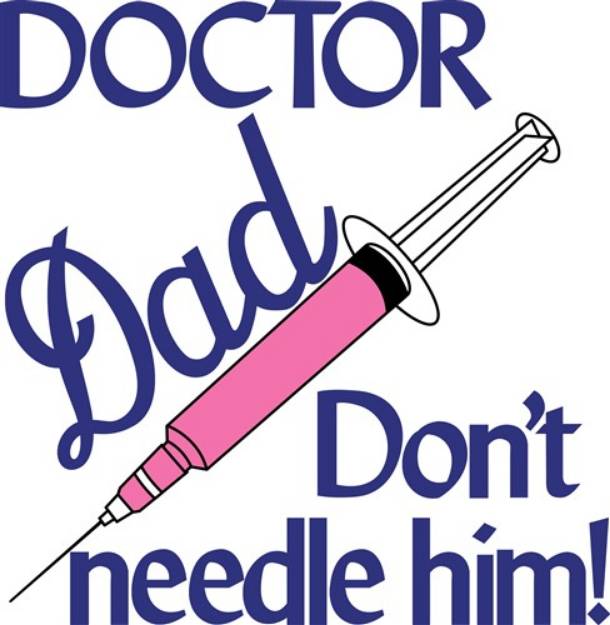 Picture of Doctor Dad SVG File