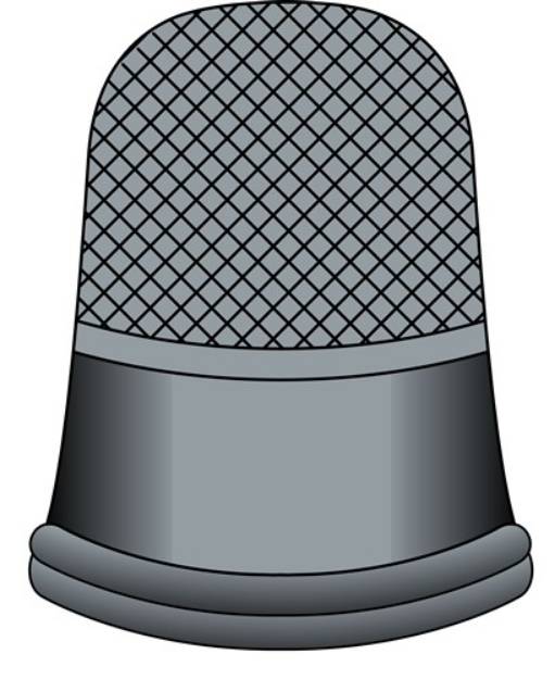 Picture of Thimble SVG File