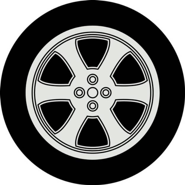 Picture of Wheel SVG File