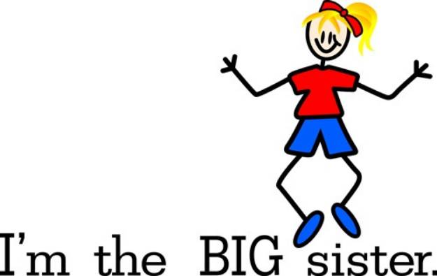 Picture of The Big Sister SVG File