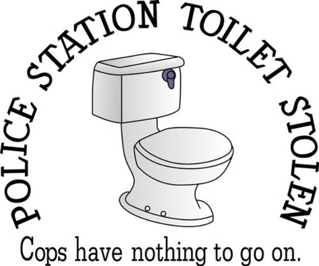 Picture of Toilet Stolen SVG File