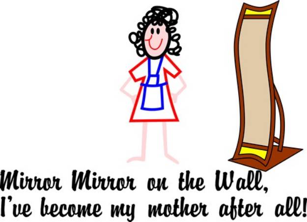 Picture of Mirror, Mirror SVG File