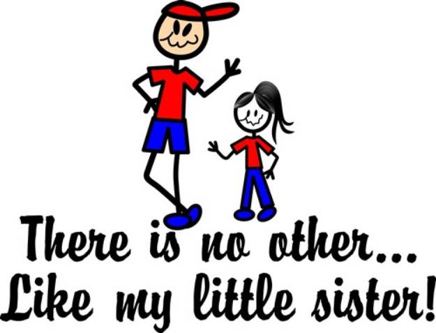 Picture of Like My Little Sister SVG File