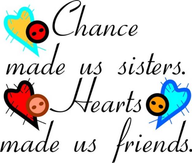 Picture of Chance Sisters SVG File