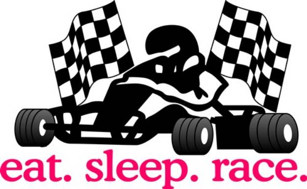 Picture of Race (Go Kart) SVG File