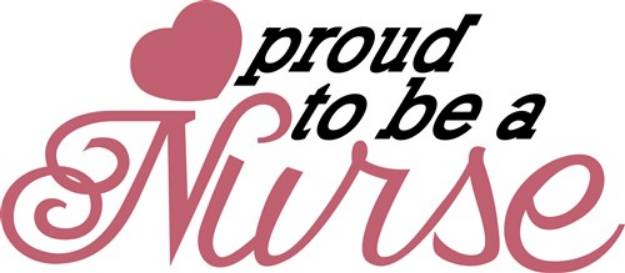 Picture of Proud Nurse SVG File