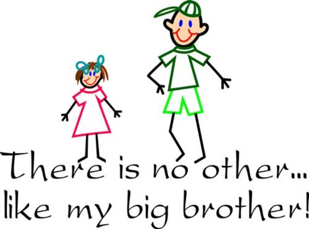 Picture of No Other Big Brother SVG File