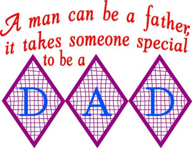 Picture of Special Dad SVG File
