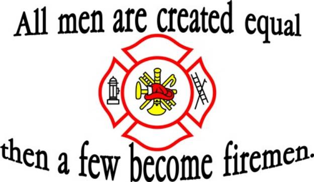 Picture of A few firemen SVG File