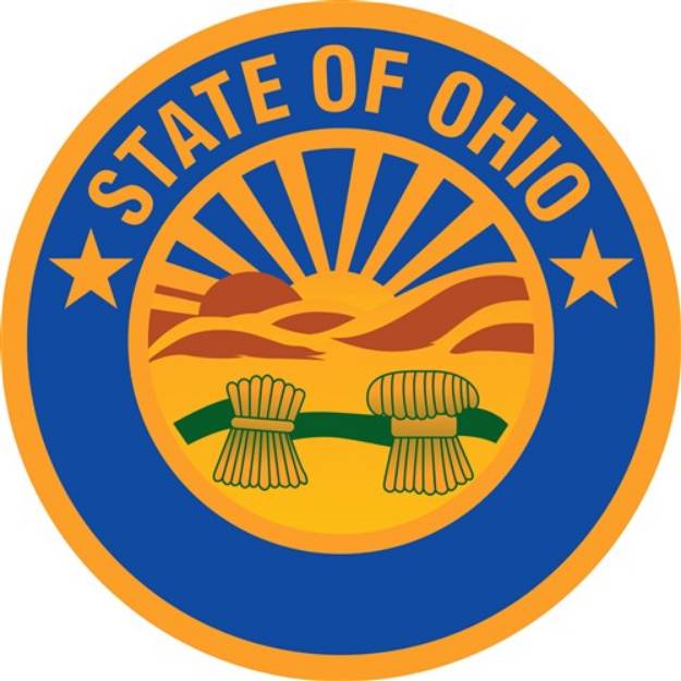 Picture of Ohio Seal SVG File