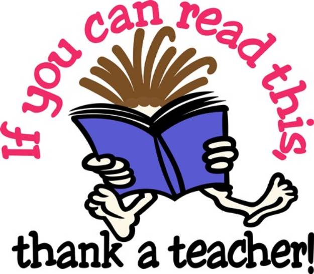Picture of Thank A Teacher SVG File