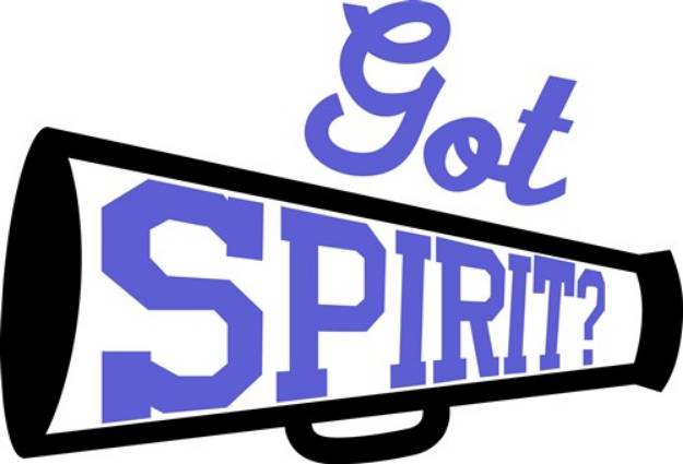 Picture of Got Spirit? SVG File