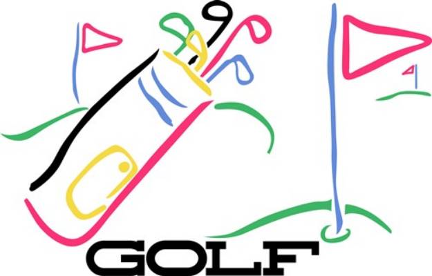 Picture of Golf SVG File