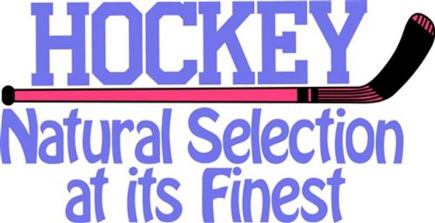 Picture of Hockey Natural Selection SVG File