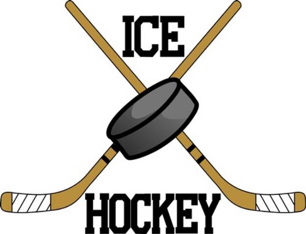 Picture of Ice Hockey SVG File