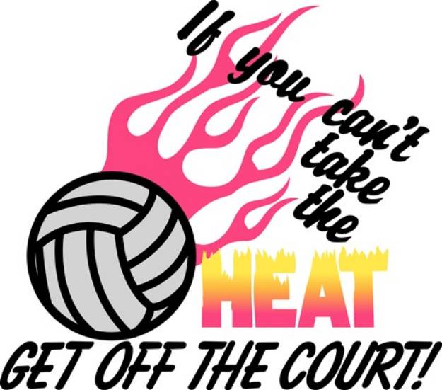 Picture of Get off the Court SVG File