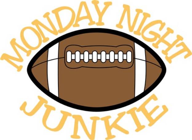 Picture of Football Monday SVG File