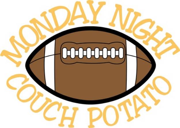 Picture of Football Night SVG File