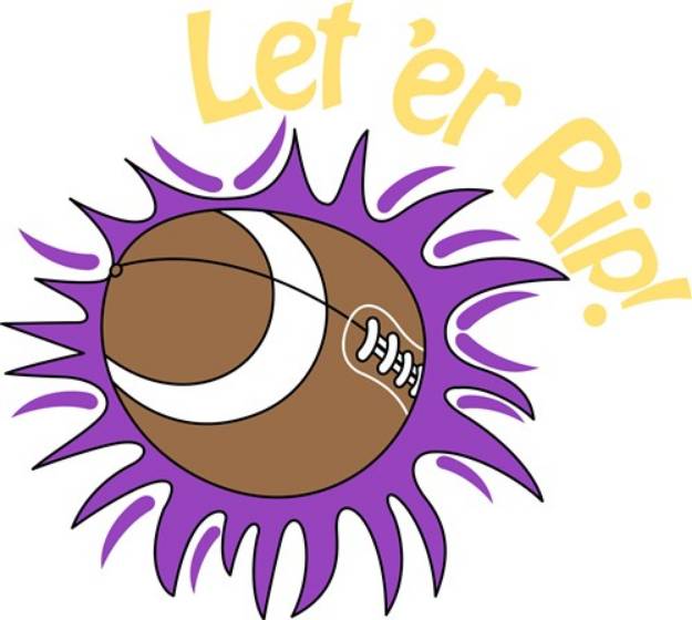 Picture of Football SVG File