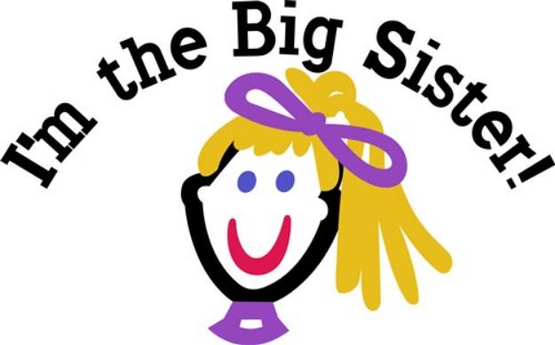 Picture of Big Sister SVG File
