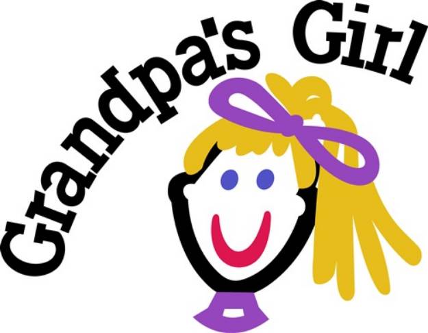 Picture of Grandpas Girl SVG File