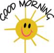 Picture of Good Morning SVG File