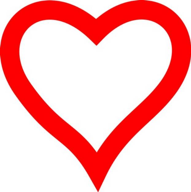 Picture of Heart SVG File