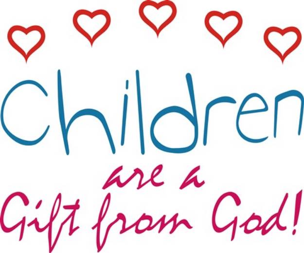 Picture of Children Are Gift SVG File