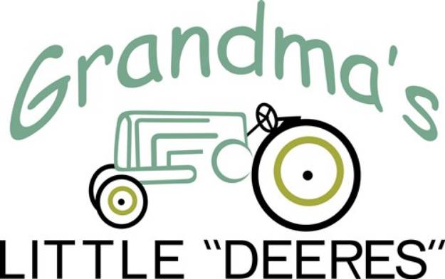 Picture of Grandpas Little Deeres SVG File