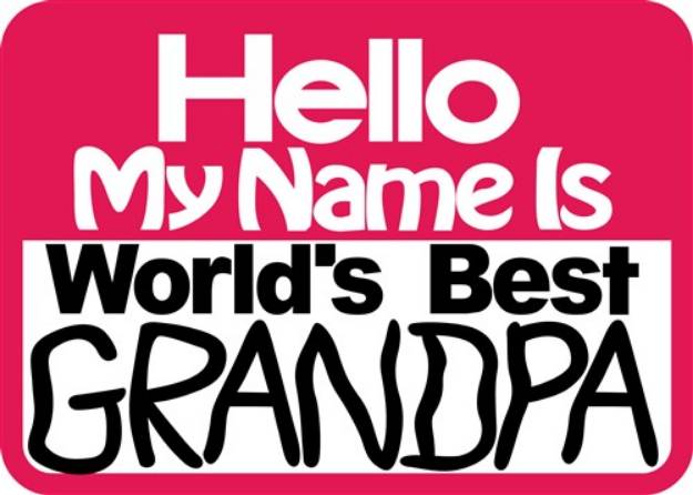Picture of Best Grandpa SVG File