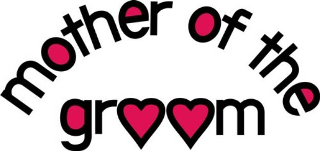 Picture of Mother Of The Groom SVG File