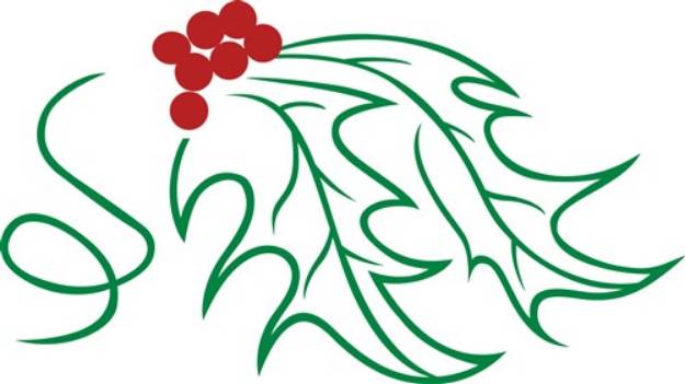 Picture of Holly Berries SVG File