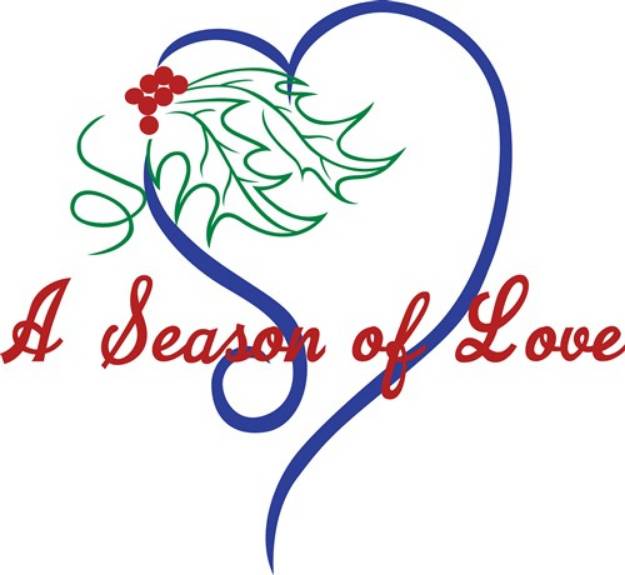 Picture of Season Of Love SVG File