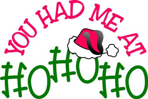 Picture of You Had Me Ho Ho SVG File