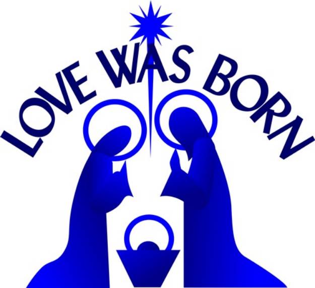 Picture of Love Was Born SVG File