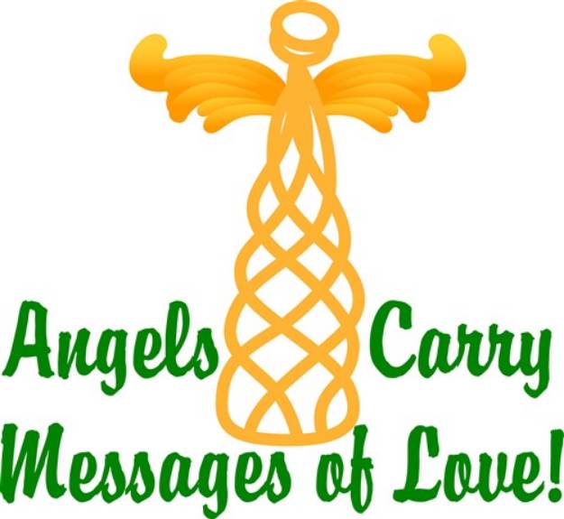 Picture of Angels Carry Messages SVG File