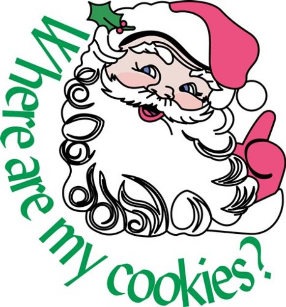 Picture of Where Are My Cookies? SVG File