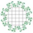 Picture of Clover Wreath SVG File