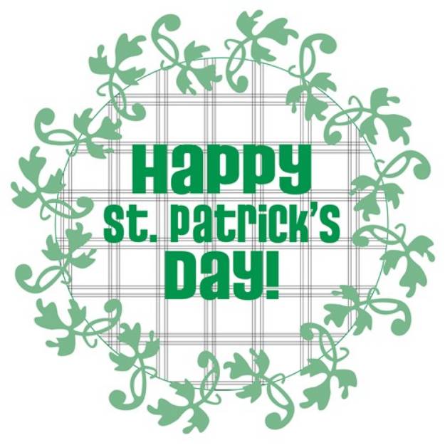 Picture of St. Patricks Wreath SVG File