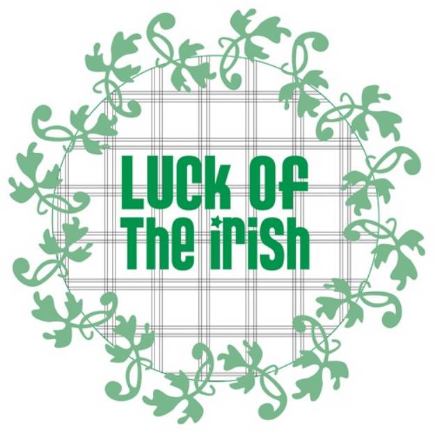 Picture of Irish Luck Clover SVG File