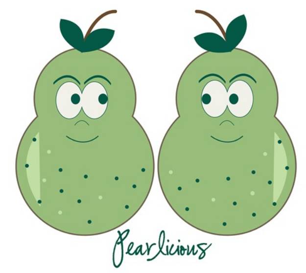 Picture of Pearlicious Pears SVG File