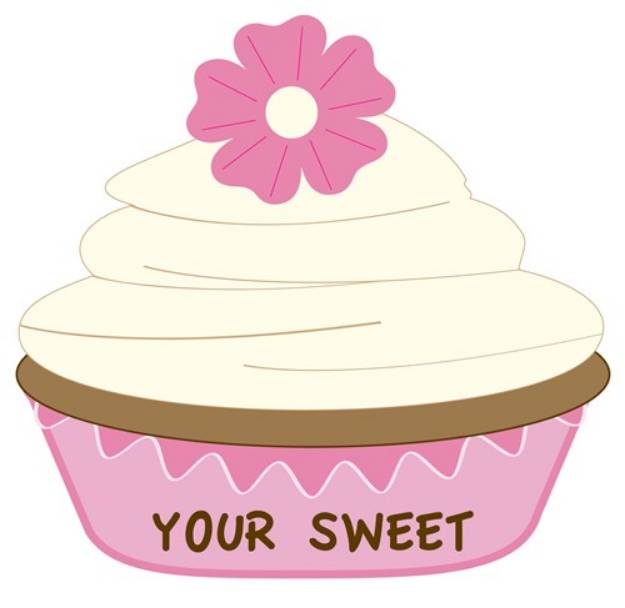 Picture of Sweet Cupcake SVG File