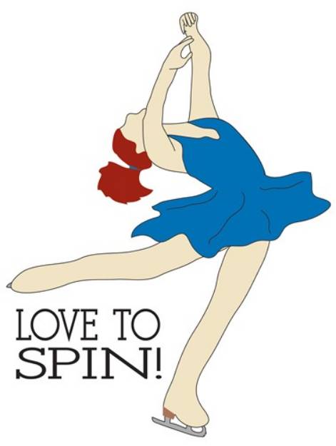 Picture of Love to Spin SVG File