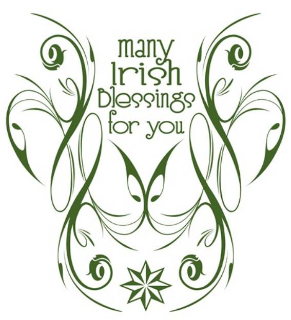 Picture of Irish Blessings Insignia SVG File
