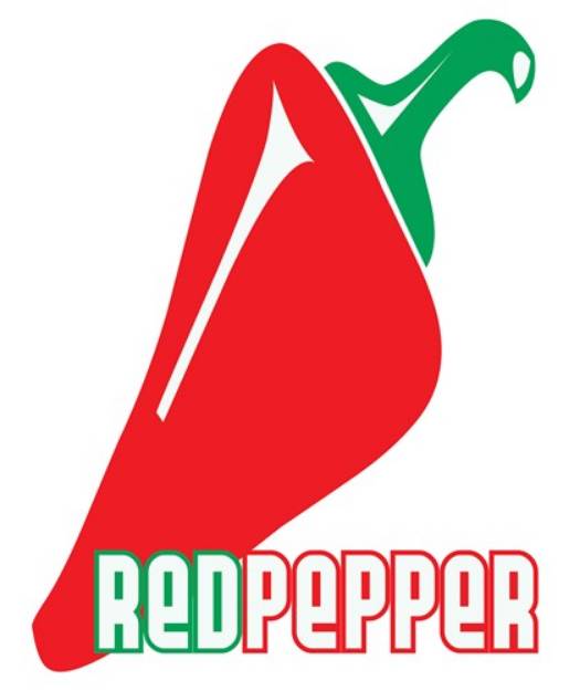 Picture of Red Pepper SVG File