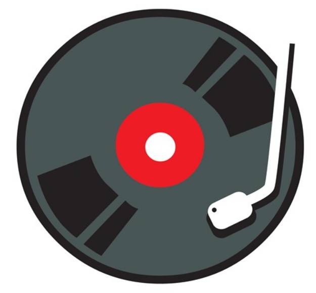 Picture of Record Player SVG File