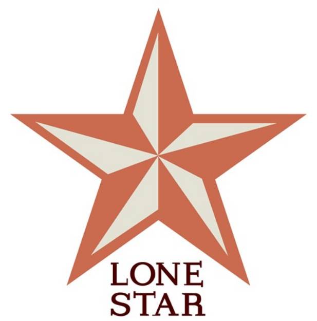 Picture of Lone Star SVG File