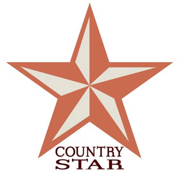Picture of Country Star SVG File