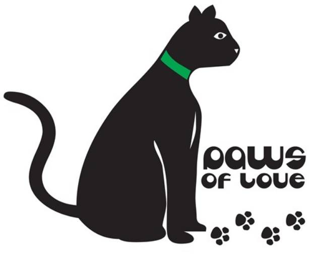 Picture of Paws of Love SVG File